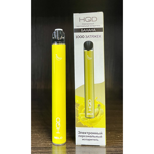 HQD melo banana (банан) 1000 затяжек в Уфе