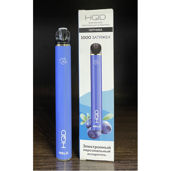 HQD melo blueberry (черника) 1000 затяжек в Уфе
