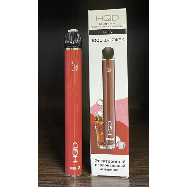 HQD melo cola (кола) 1000 затяжек в Уфе