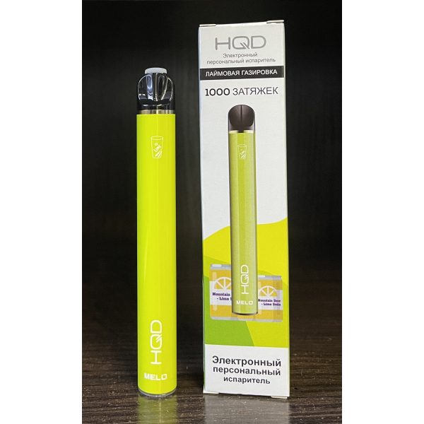 HQD melo laim soda (лаймовая газировка) 1000 затяжек в Уфе