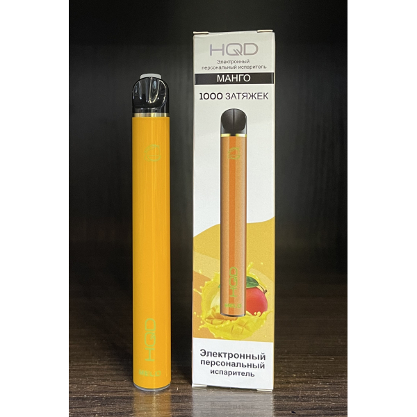 HQD melo mango (манго) 1000 затяжек в Уфе