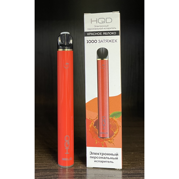HQD melo red apple (красное яблоко) 1000 затяжек в Уфе