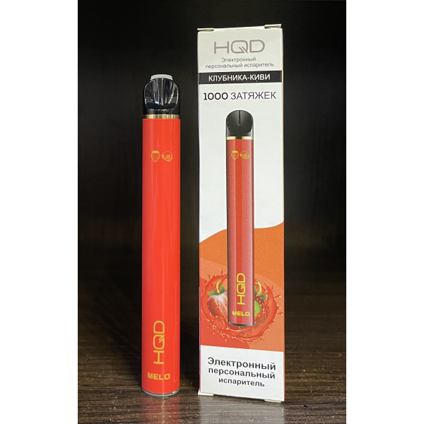 HQD melo strawberry kiwi (клубника киви) 1000 затяжек в Уфе