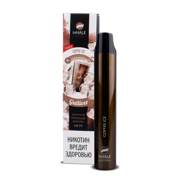 inHale Guliver Hard Coffee Ice (Кофе Со Льдом) 1500 затяжек в Уфе