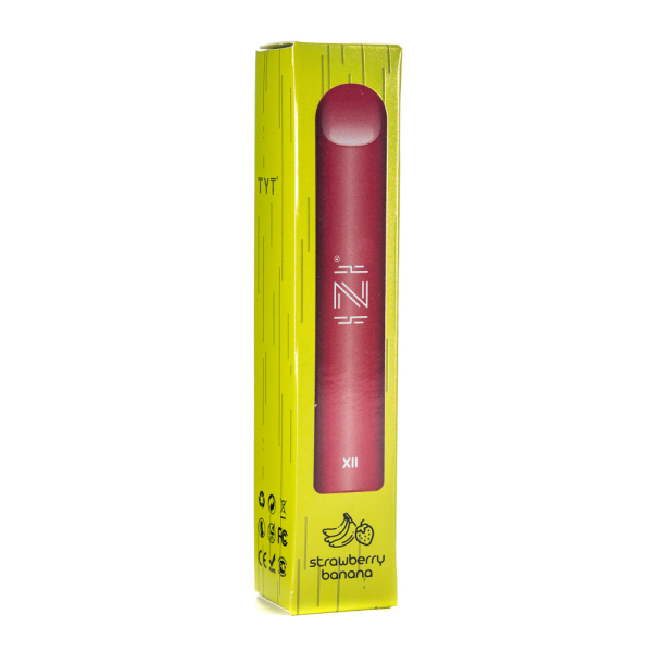 Одноразовая электронная сигарета IZI X2 Strawberry Banana (Клубника Банан) 800 затяжек в Уфе