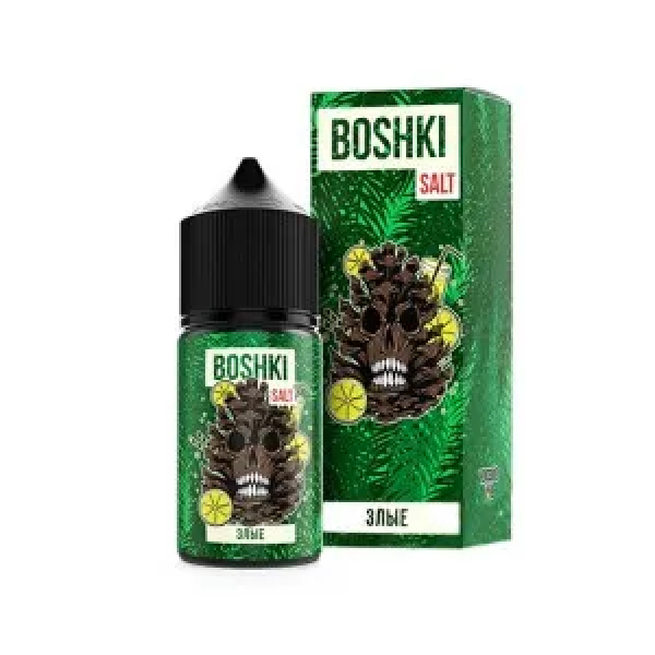 Жидкость BOSHKI Salt Злые (Лимонад ягоды хвоя) (30 мл, 20 мг/мл) в Уфе