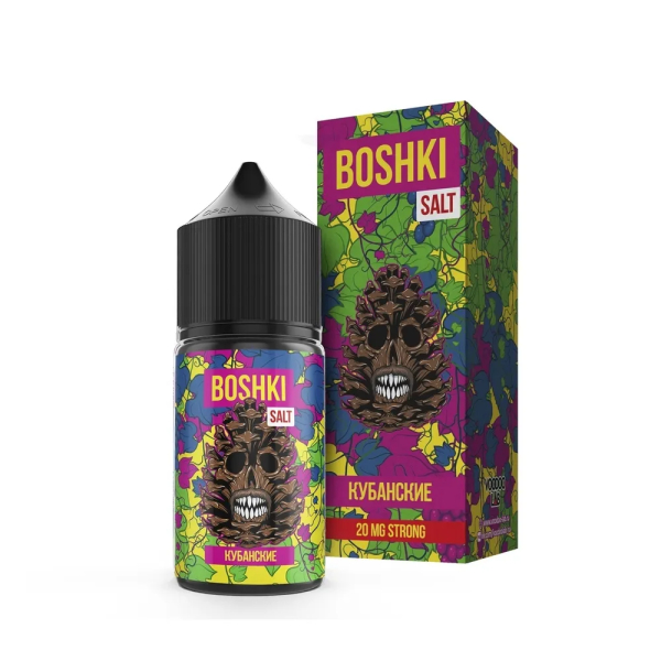 Жидкость BOSHKI Salt Кубанские (Виноград черника хвоя) (30 мл, 20 мг/мл) в Уфе