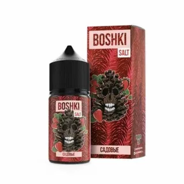 Жидкость BOSHKI Salt Садовые (клубника хвоя) (30 мл, 20 мг/мл) в Уфе