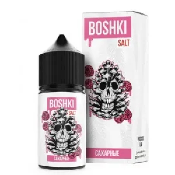 Жидкость BOSHKI Salt Сахарные (Малина варенье хвоя) (30 мл, 20 мг/мл) в Уфе