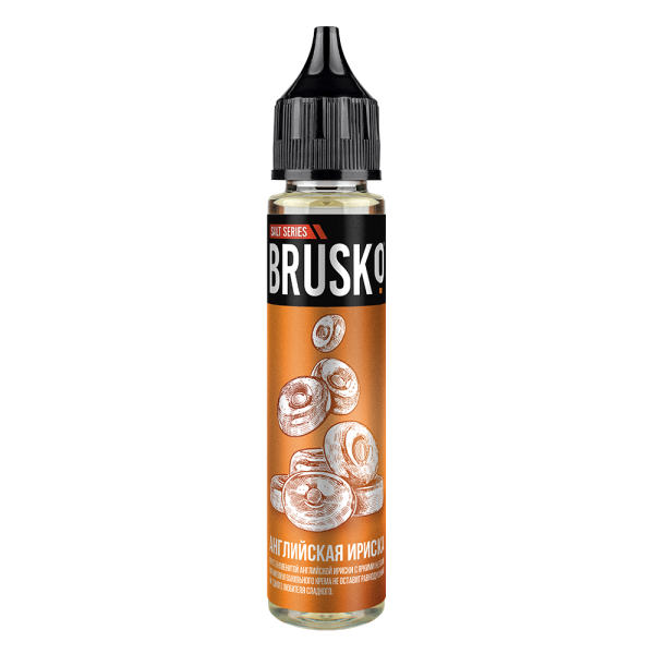Жидкость Brusko Salt Английская Ириска 30 мл в Уфе