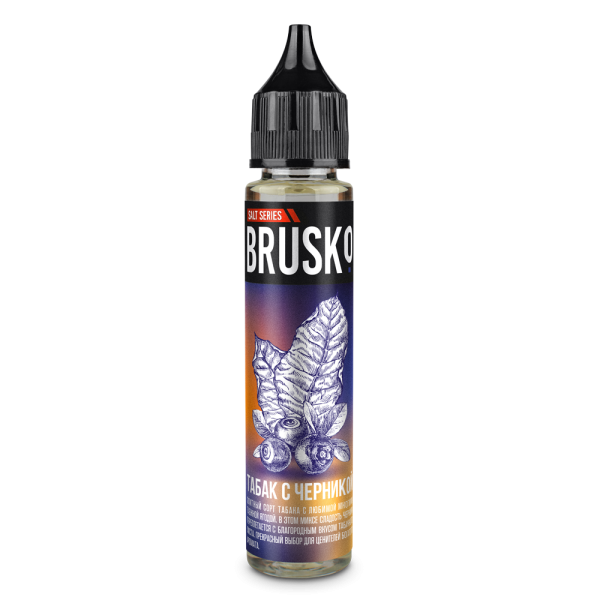 Жидкость Brusko Salt Табак С Черникой 30 мл в Уфе