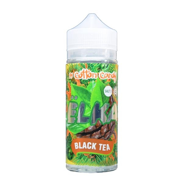 Жидкость Cotton Candy ЁLKA BLACK TEA (Хвоя С Мятой И Чёрным Чаем) (120 мл, 0 мг/мл) в Уфе