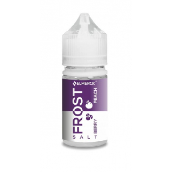 Жидкость Frost Salt Berry Peach (Персик С Черникой) (30 мл, 20 мг/мл) в Уфе