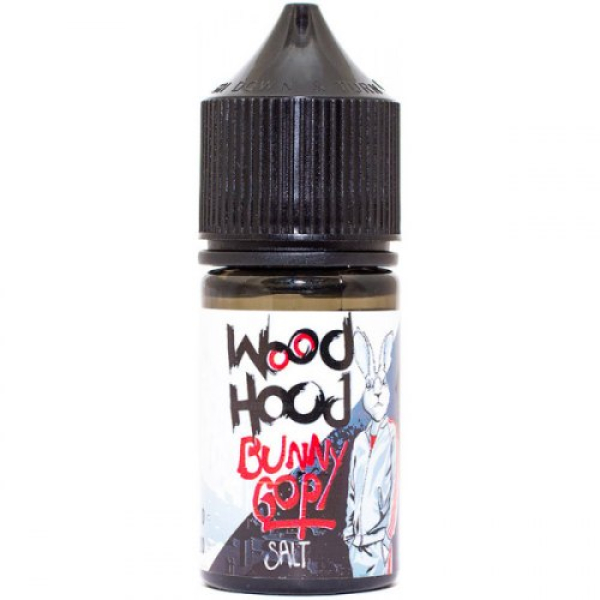 Жидкость Wood Hood Bunny Gop (Малина Черника Черная Смородина Лед) (30 мл, 20 мг/мл) в Уфе