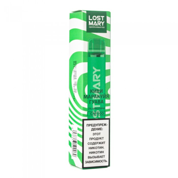 Lost Mary Kiwi Passion Fruit Guava Киви Маракуйя Гуава, 1500 тяг в Уфе