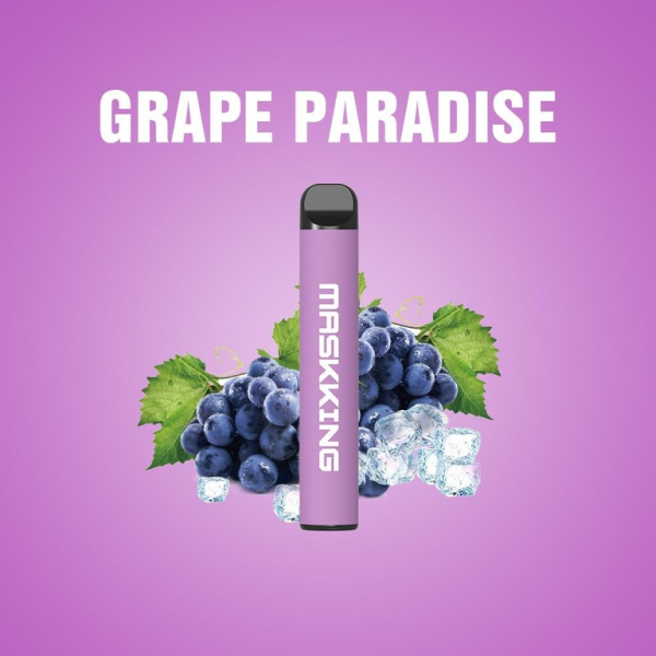 Одноразовая электронная сигарета Maskking High Pro Grape Paradise (Виноградный Рай) 1000 затяжек в Уфе