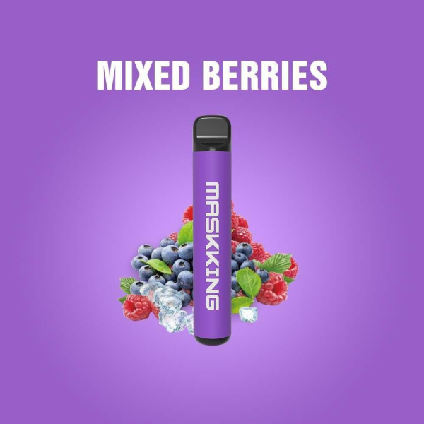 Одноразовая электронная сигарета Maskking High Pro Mixed Berries (Ягодный Рай) 1000 затяжек в Уфе
