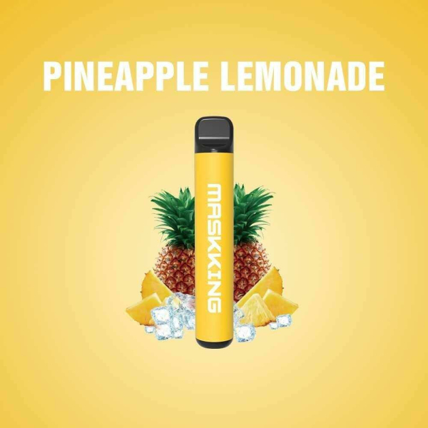 Одноразовая электронная сигарета Maskking High Pro Pineapple Lemonade (Ананасовый Лёд) 1000 затяжек в Уфе