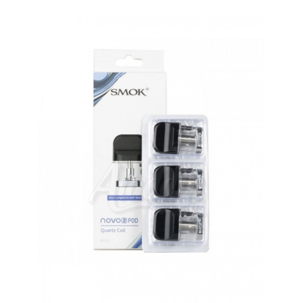 Упаковка картриджей NOVO 2 Quartz 1.4 ohm 2ml Coil Pod  by SMOK (в упаковке 3 шт) в Уфе