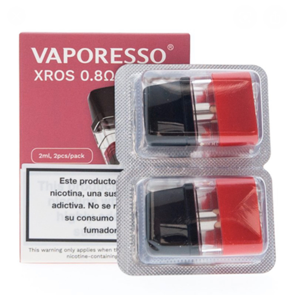 Упаковка картриджей Vaporesso XROS Series 0.8 ohm Pod 2 ml (в упаковке 2 шт) в Уфе