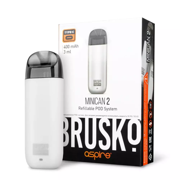 Brusko MINICAN 2 (400 мАч, Белый) в Уфе