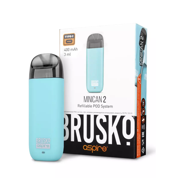 Brusko MINICAN 2 (400 мАч, Бирюзовый) в Уфе