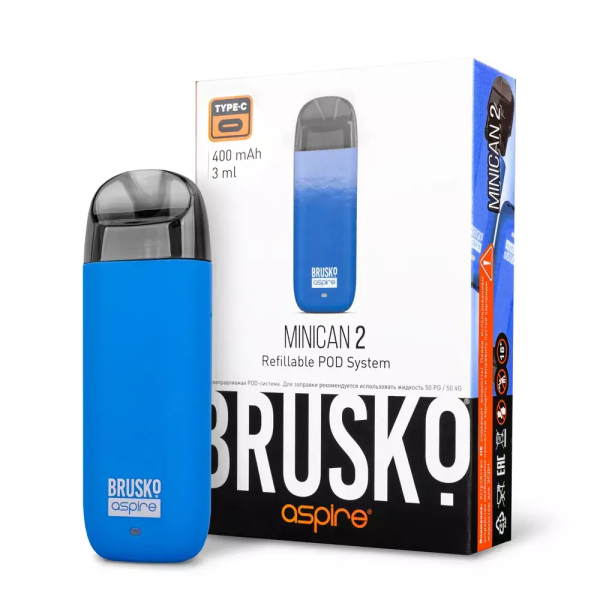 Brusko MINICAN 2 (400 мАч, Синий) в Уфе