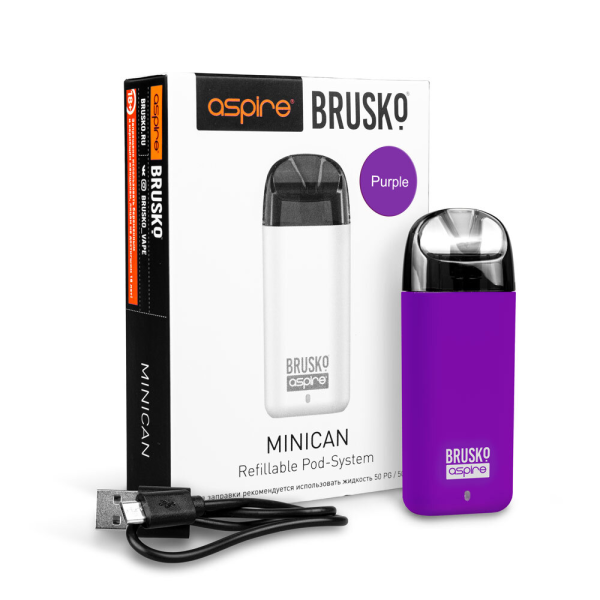 Brusko MINICAN 2 (400 мАч, Фиолетовый) в Уфе