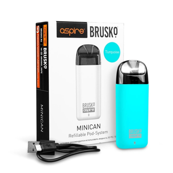 Brusko MINICAN plus (850 мАч, Бирюзовый) в Уфе