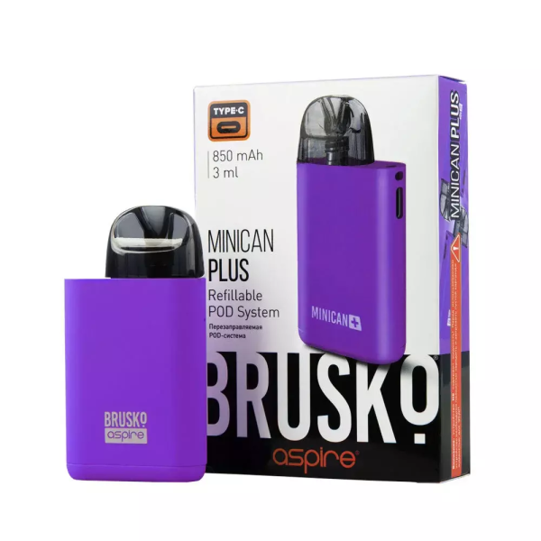 Brusko MINICAN plus (850 мАч, Фиолетовый) в Уфе