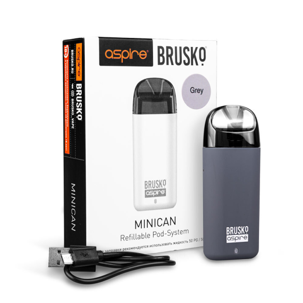 Brusko MINICAN (350 мАч, Серый) в Уфе