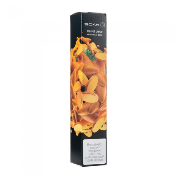 SOAK S Carrot Juice (Морковный фреш), 2500 тяг в Уфе