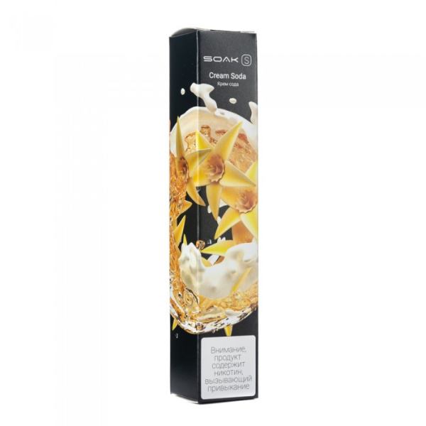 SOAK S Cream Soda (Крем сода), 2500 тяг в Уфе