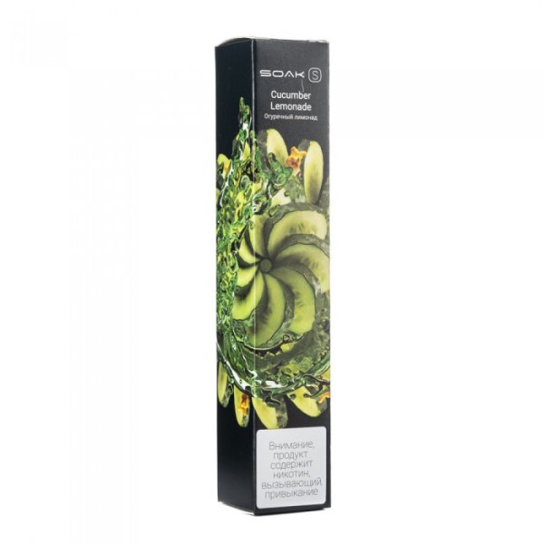 SOAK S Cucumber Lemonade (Огуречный лимонад), 2500 тяг в Уфе