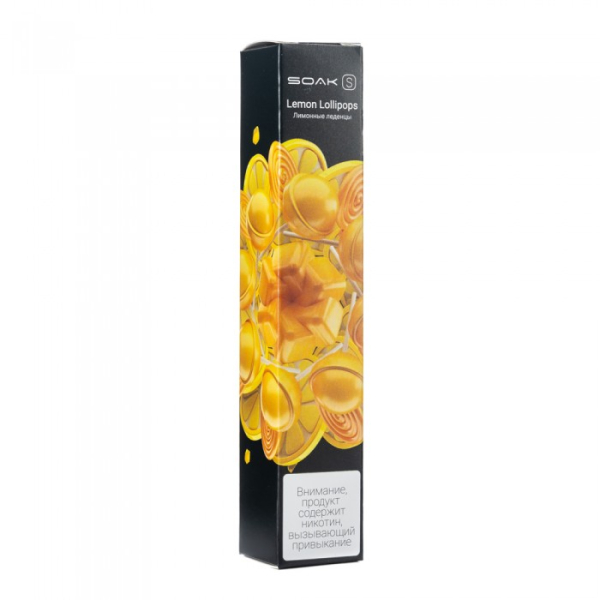 SOAK S Lemon Lollipops (Лимонные леденцы), 2500 тяг в Уфе