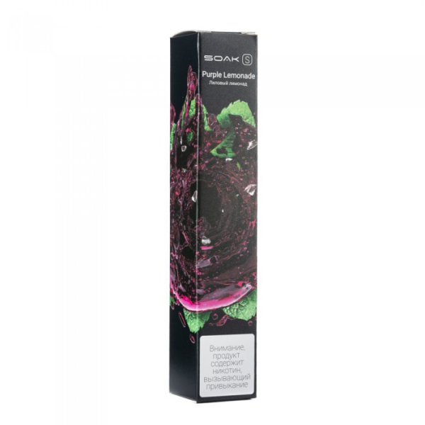 SOAK S Purple Lemonade (Лиловый лимонад), 2500 тяг в Уфе