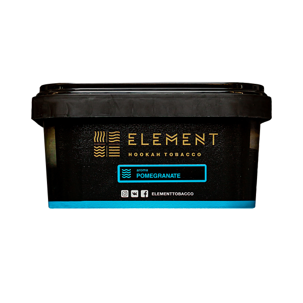 Табак Element Water Pomegranate 200 грамм в Уфе