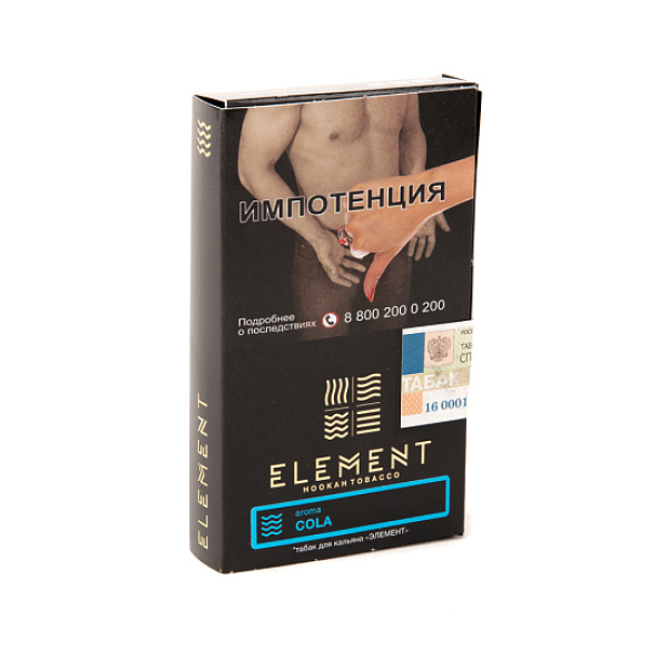 Табак ELEMENT ВОДА COLA 25 гр в Уфе