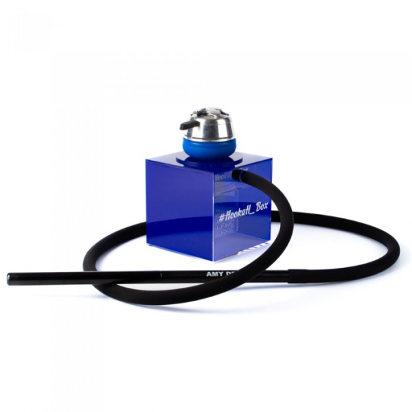 Кальян Hookah Box Blue синий (20 см) в Уфе