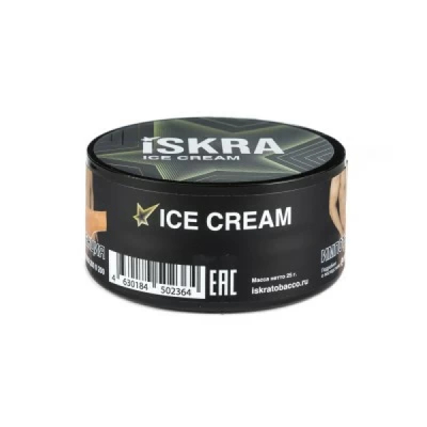 Табак Iskra Ice Cream (Сливочное мороженое) 25 гр в Уфе