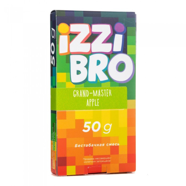 Смесь IZZIBRO GRAND master Apple (Ледяное Зеленое Яблоко) 50 гр в Уфе