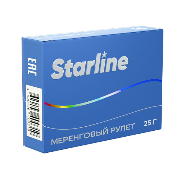 Табак Starline МЕРЕНГОВЫЙ РУЛЕТ 25 гр в Уфе