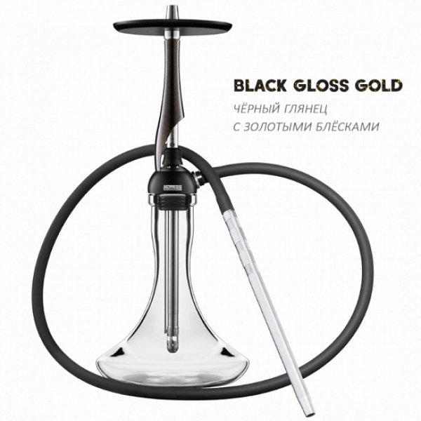 Кальян Koress K1T Black Gloss Gold в Уфе