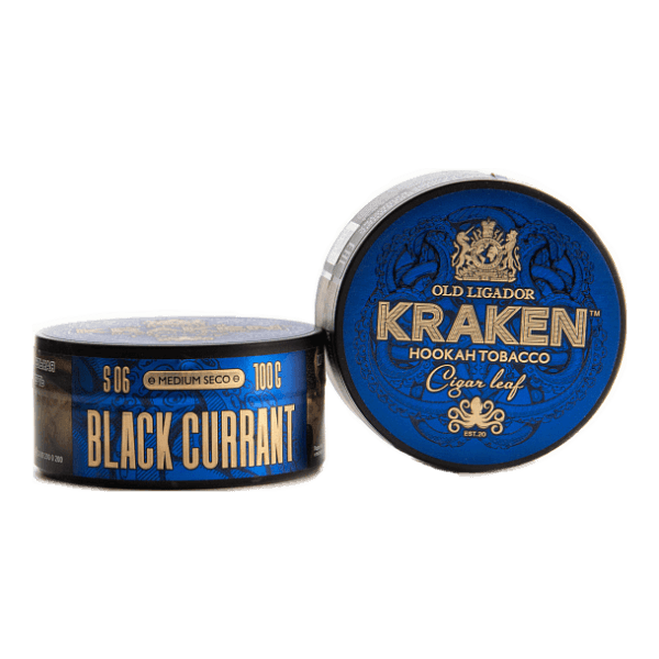 Табак Kraken Medium Seco Black Currant (Черная Смородина) 100 гр в Уфе