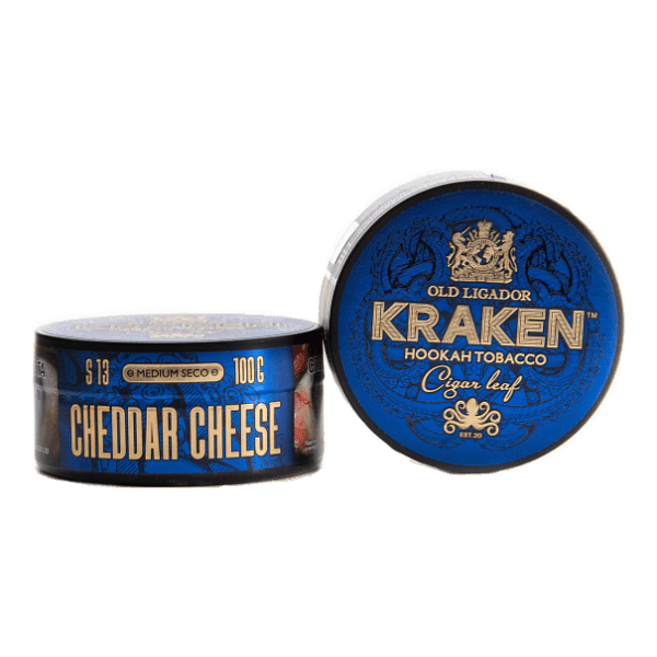 Табак Kraken Medium Seco Cheddar Cheese (Сыр Чеддер) 100 гр в Уфе