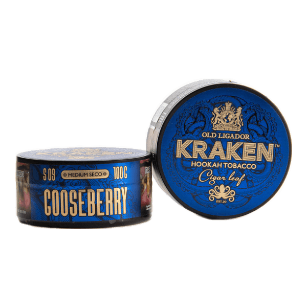 Табак Kraken Medium Seco Goozeberry (Крыжовник) 100 гр в Уфе