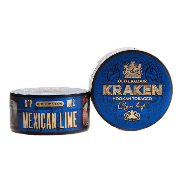 Табак Kraken Medium Seco Mexican lime (Мексиканский лайм) 100 гр в Уфе