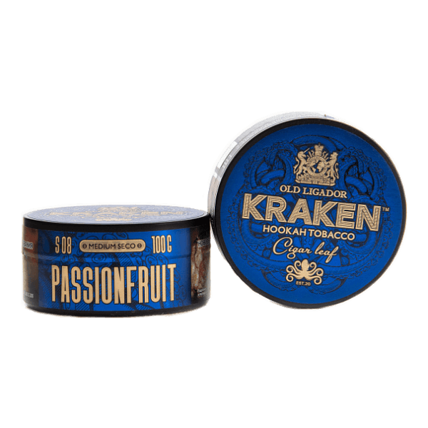 Табак Kraken Medium Seco Passion Fruit (Маракуйя) 100 гр в Уфе
