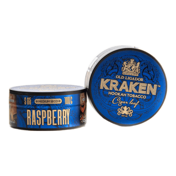 Табак Kraken Medium Seco Raspberry (Малина) 100 гр в Уфе
