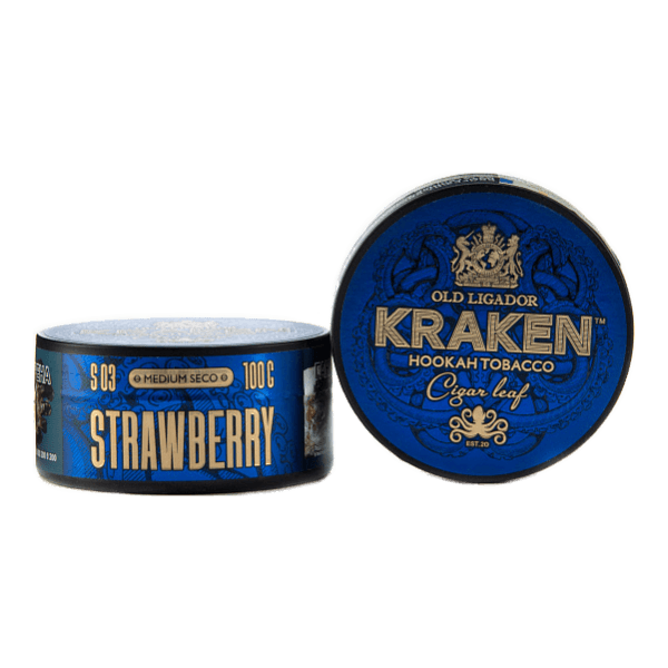 Табак Kraken Medium Seco Strawberr (Клубника) 100 гр в Уфе